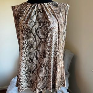 NWT Calvin Klein Brown Snake Suit Separate